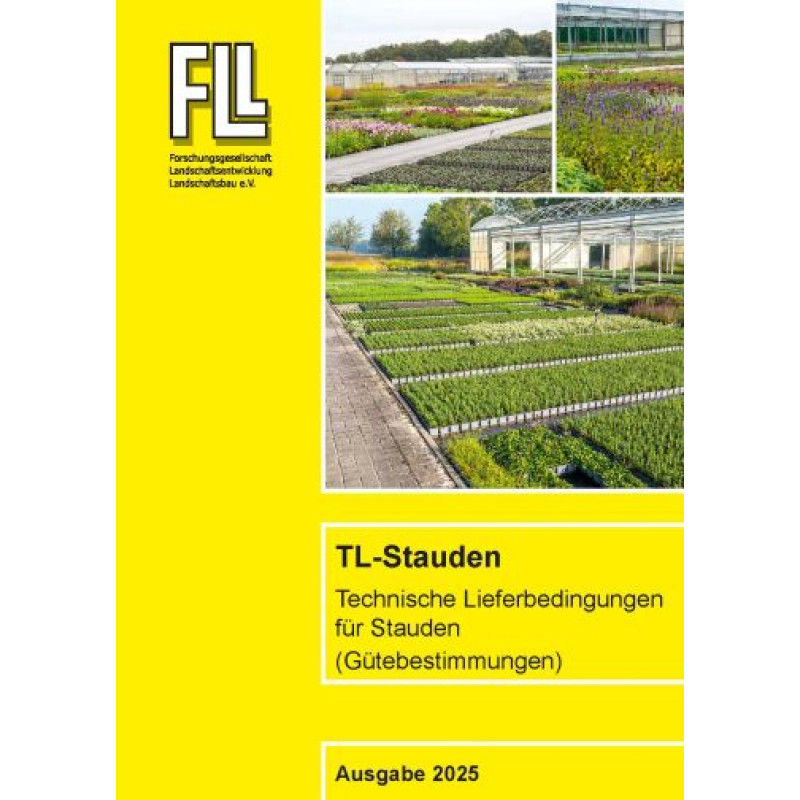 FLL Shop Technische Lieferbedingungen Stauden, 2025 (Broschüre)