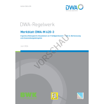 DWA-M 620-3 - Bauweisen (6/2026) (Broschüre)
