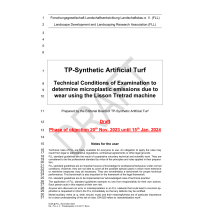 Gelbdruck: TP-Synthetic Artificial Turf 2023 (Downloadversion)