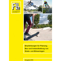 Empfehlungen für Planung, Bau und Instandhaltung von Skate- und Bikeanlagen, 2016 (Broschüre)