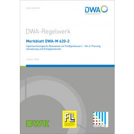 DWA-M 620-2- Bauweisen an Fließgewässern (01/2022) (Broschüre)
