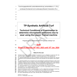 Gelbdruck: TP-Synthetic Artificial Turf 2023 (Downloadversion)